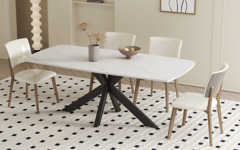Eettafel Apollo Wit | 180 cm