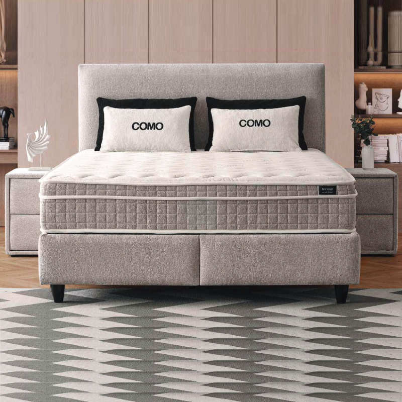 Boxspring Como opbergruimte + matras