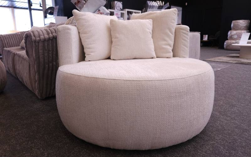 Loveseat Duana Artico Pearl