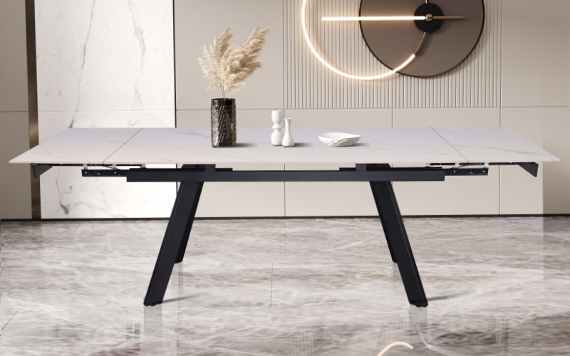 Eettafel Hera wit uitschuifbaar | 160-240 cm