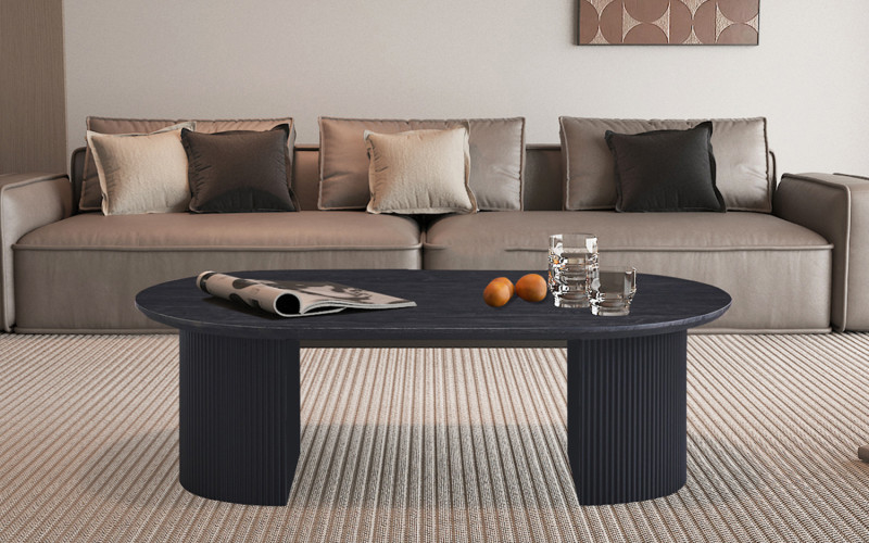 Salontafel Lagos ovaal | 120 cm