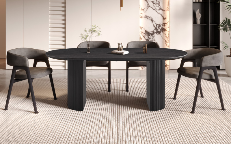 Eettafel Lagos ovaal |  200 cm