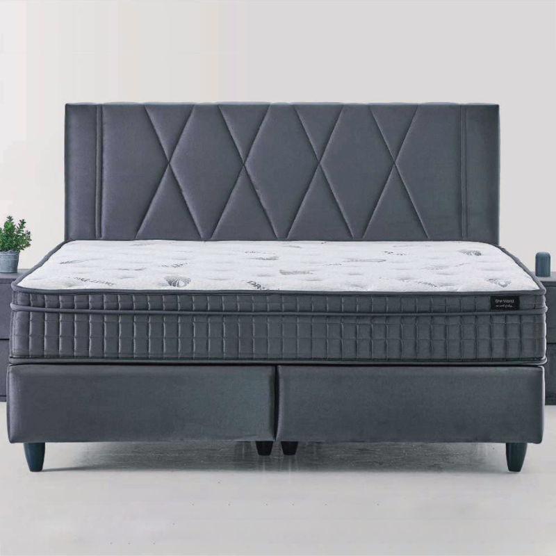 Boxspring Loft opbergruimte + matras